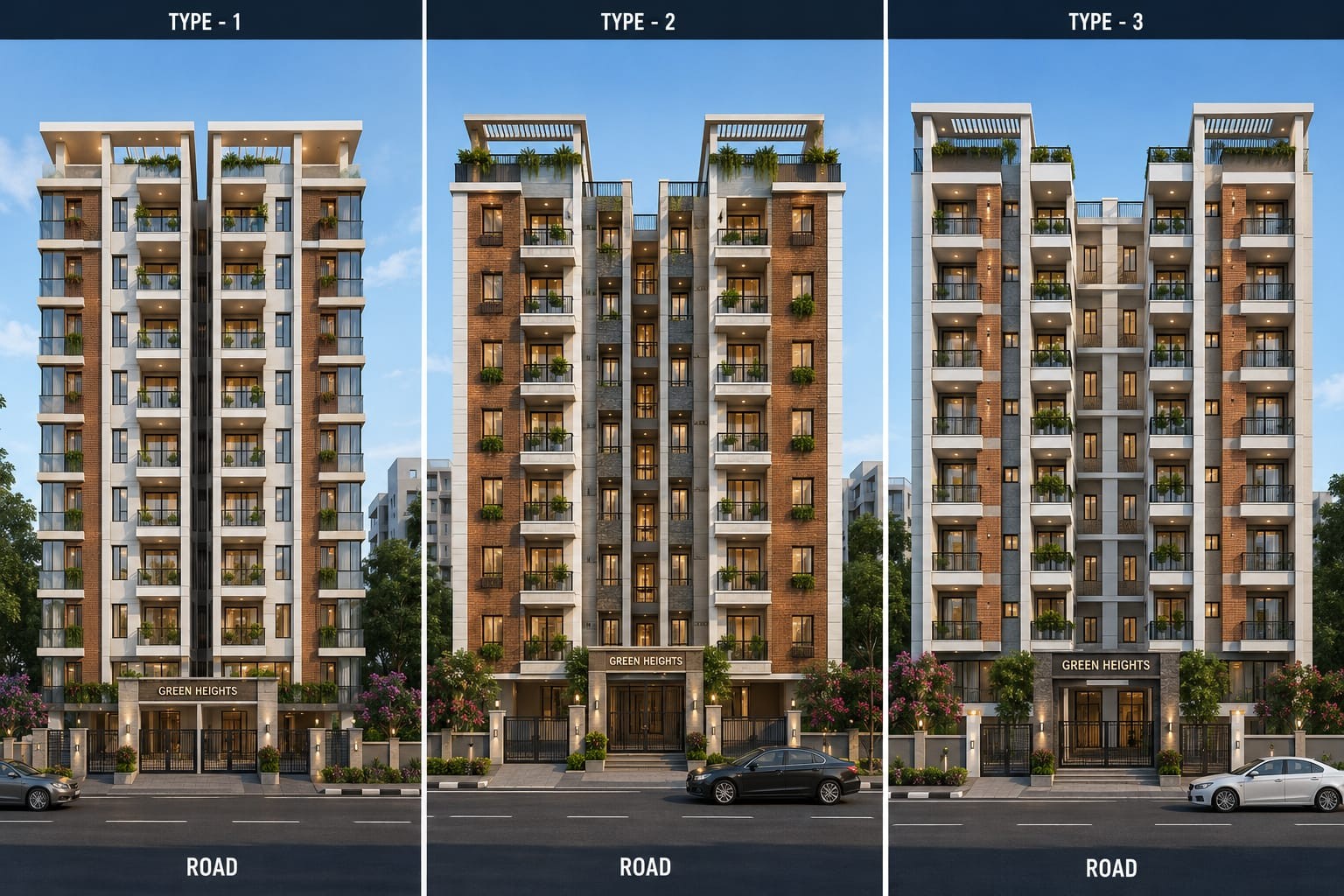Residential Facade Options